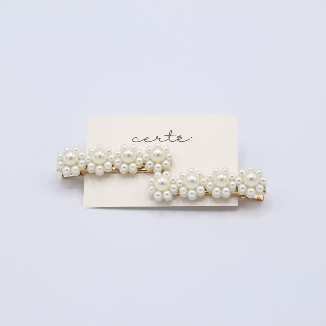 Pearl Hair Clips